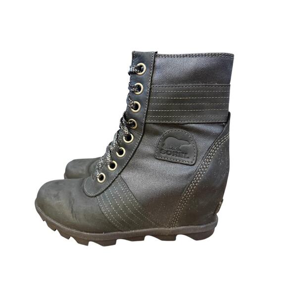 Sorel Joan Of Arctic Lexie Wedge Bootie Waterproof Women size 8.5 - Picture 2 of 9